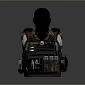 Tactical Vest With Multi Pocket Design For Military Style Equipment Storage