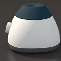 Modern Daily Use Appliance White Body Dark Blue Lid With Knob Control And Blue Indicator