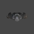 Game Movie Character Armored Robotic Figure With Mechanical Armor And Powerful Build