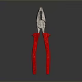 Pipe pliers vise bench vise wrench tool hardware tool processing tool furniture 3d model