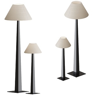 albanan Creative Mushroom Floor Lamp Table Lamp Combination 18 3d model