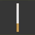 Cigarette Cigarette Filter Cigarette Realistic 3d model