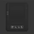 Modern Printer Bill Printer Label Printer 3d model