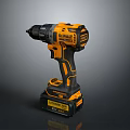 DEWALT Cordless Drill Yellow And Black Professional Power Tool With Battery