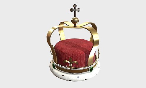 Light Luxury Crown 3d model