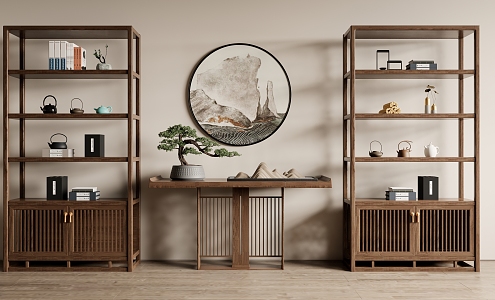 New Chinese Antique Rack 3d model