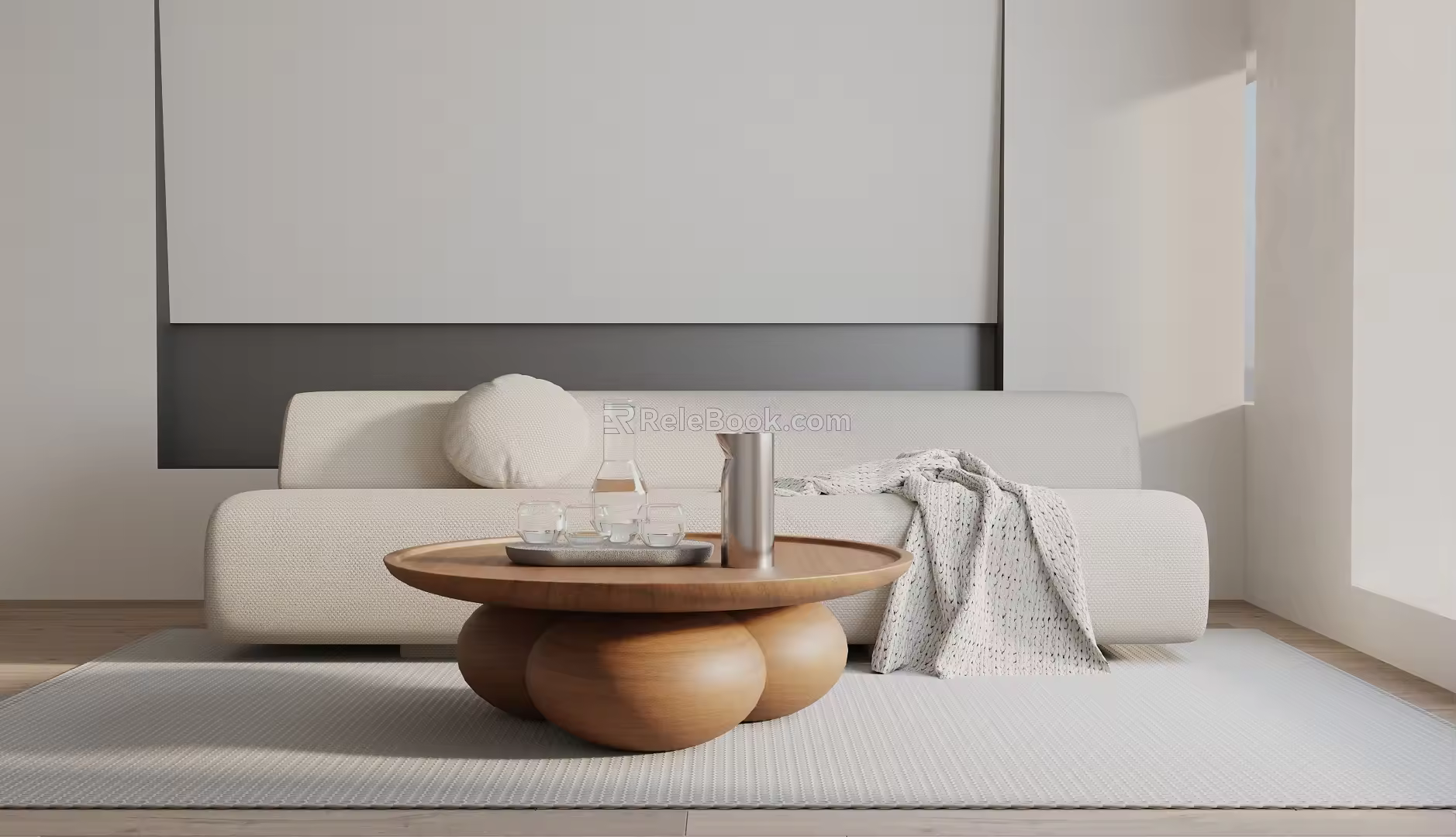 Sofa combination 3d model