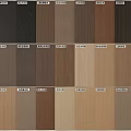 Wooden Wall Panels With Various Wood Grain Color Options For Interior Design