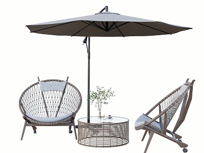 Landscape Outdoor Seat Parasol model