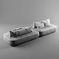 Roberto Cavalli Multiplayer Sofa 3d model
