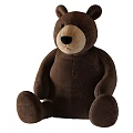 Plush Animal Toys Featuring Lion Elephant Hippo And Bear