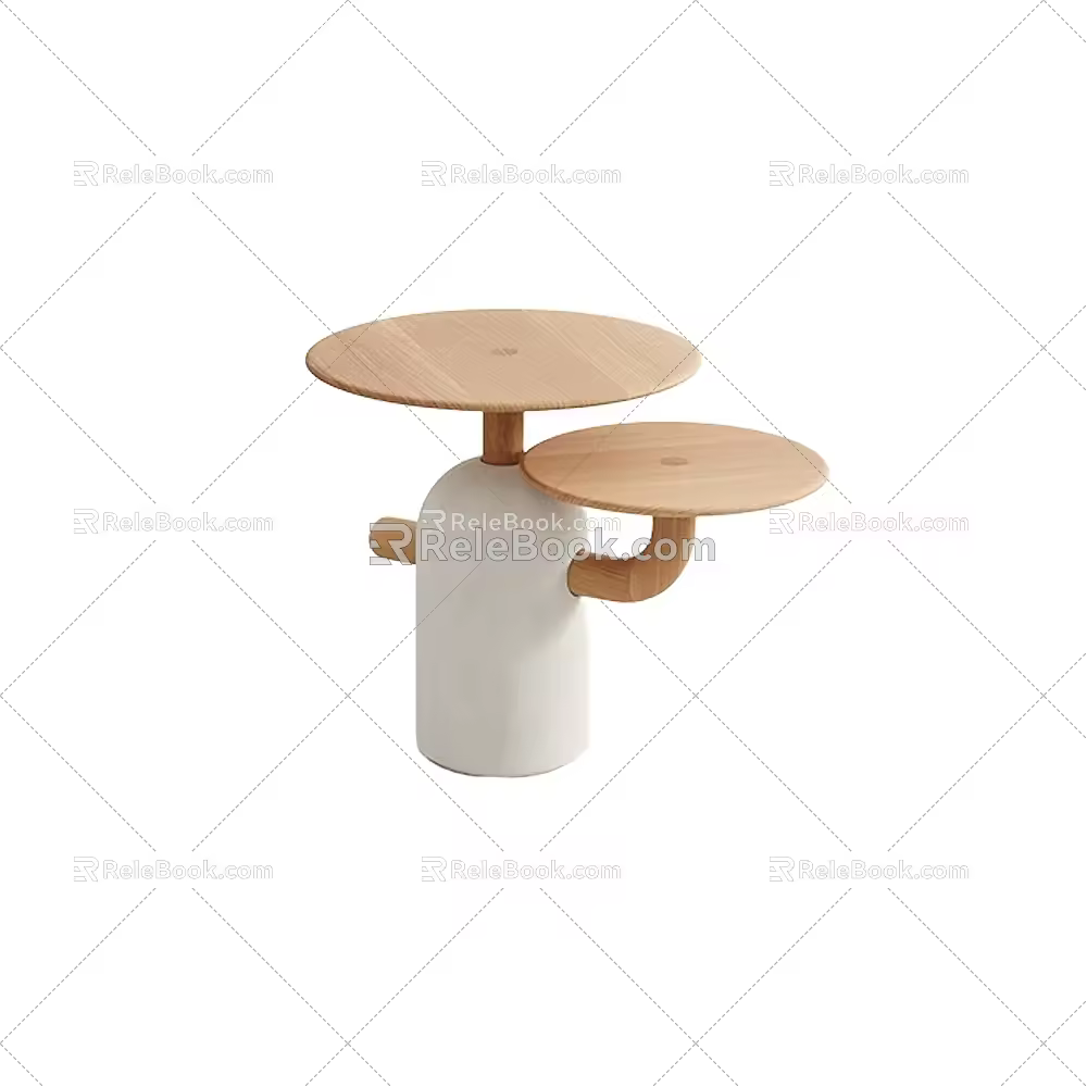 -Ji tea table tea table tea table medieval tea table 3d model