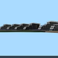 Modern School Building Design With Multi Story Structure Glass Facade And Green Campus