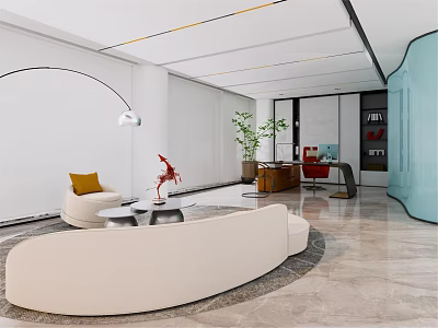 The Modern Office 3d model