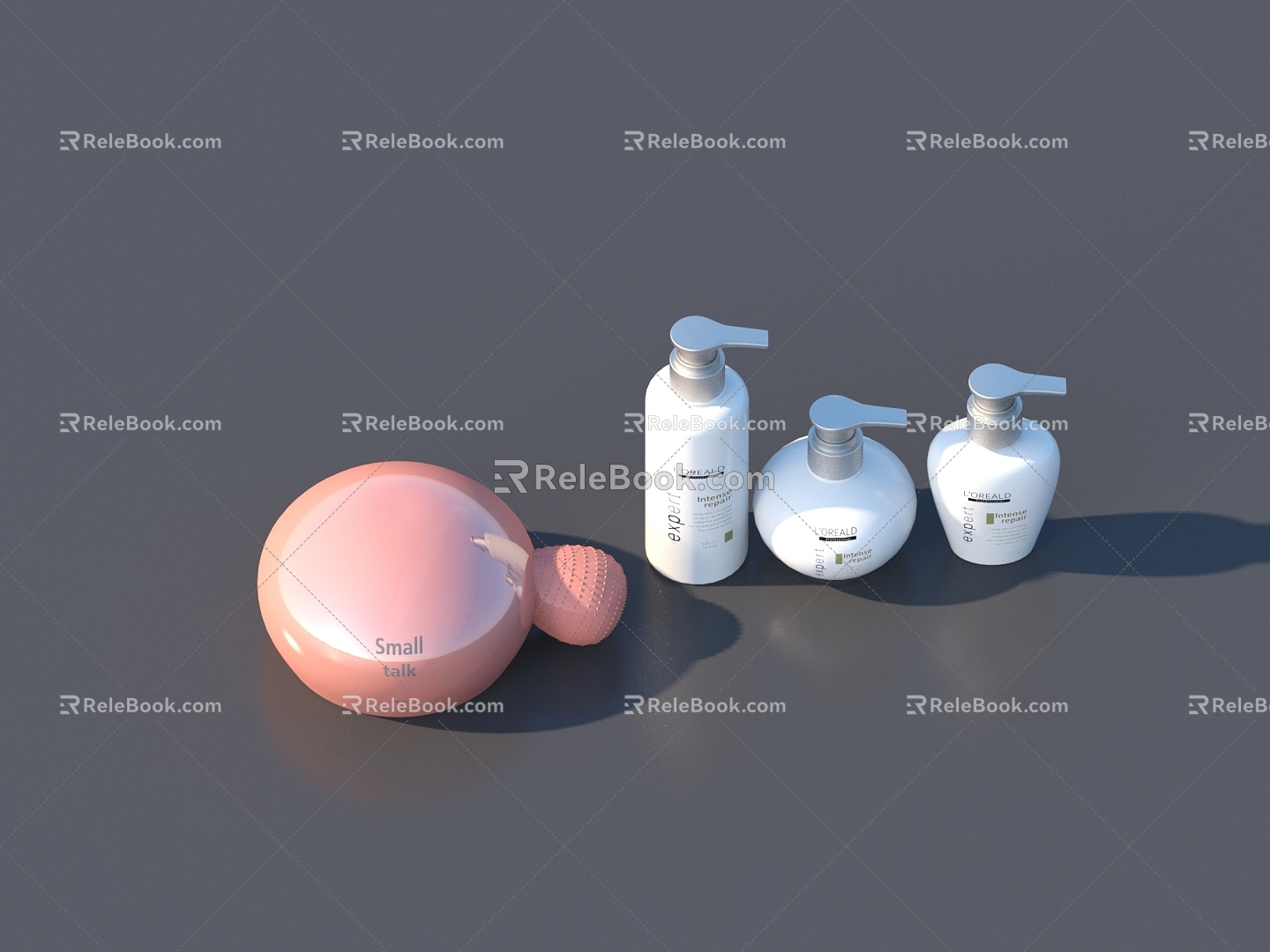 Facial Cleanser Skin Care Products 3d model