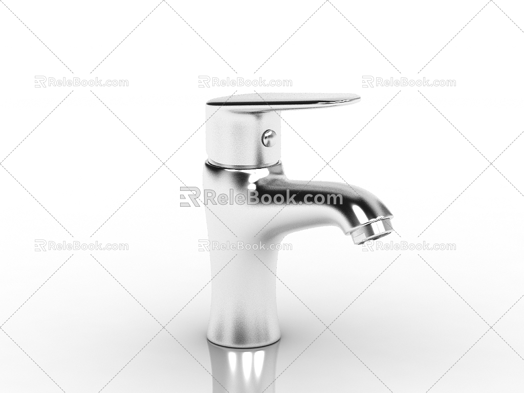 Faucet zinc alloy faucet 3d model