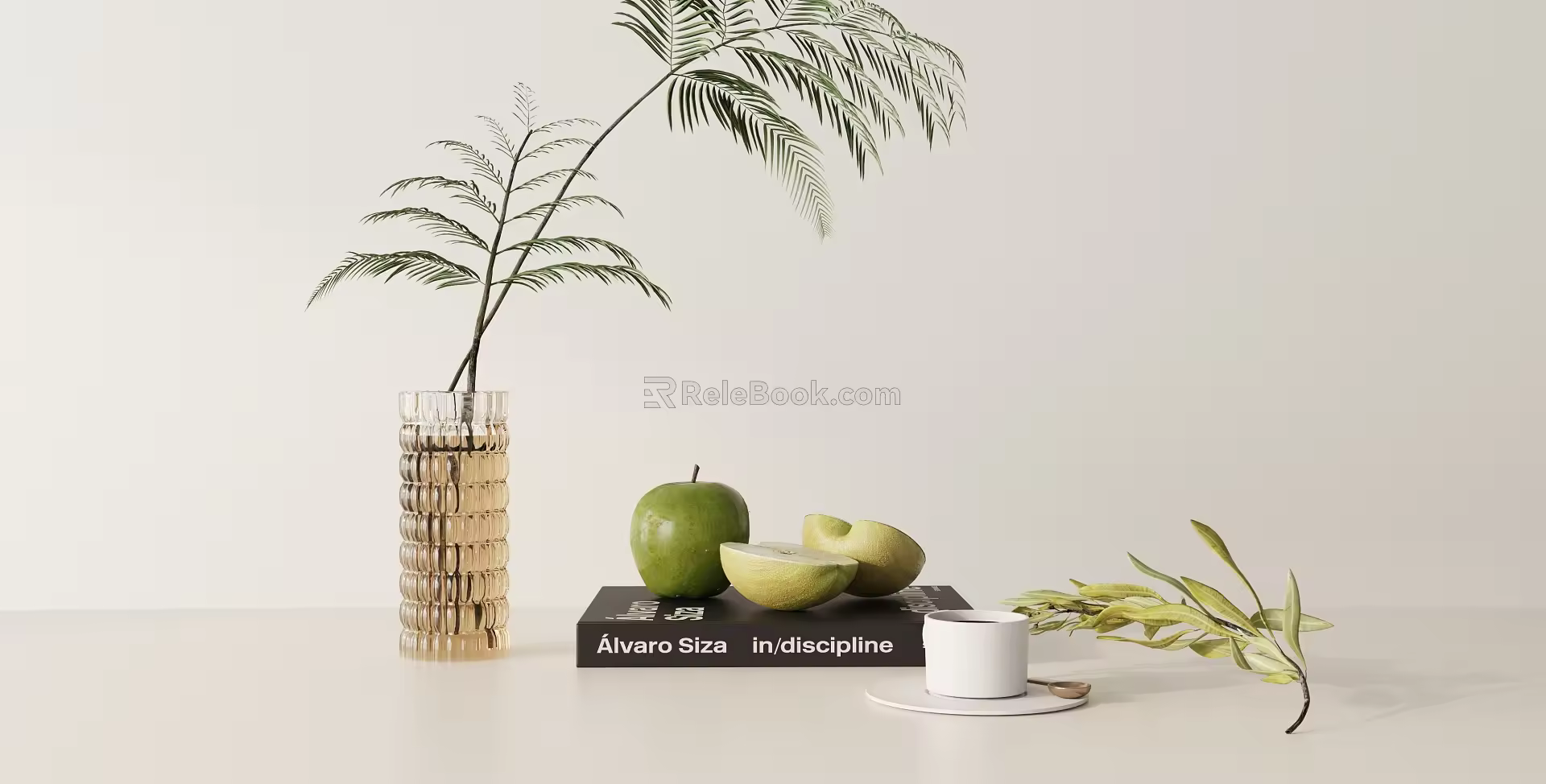 Modern ornaments combination 3d model