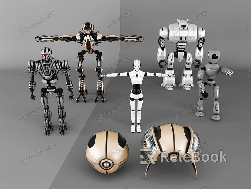 Modern Robots model