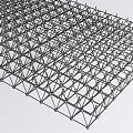 Modern Ceiling Steel Structure Ceiling 3d model