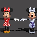 Mickey Mouse Minnie Disney Cartoon Characters Cartoon Mouse Mouse Anime Characters Anime Characters 3d model