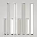 Various Slim Grille Lights In Different Lengths For Indoor Lighting