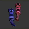 Zebra Animal African Animal Cartoon Zebra Animation Zebra Animation Zebra Animation Character Game Character 3d model