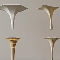 Heterosexual pillar decorative column 3d model