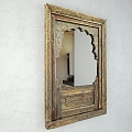 Modern Mirror East Arabia Mediterranean India Morocco 3d model