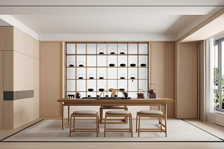 Japanese Tea Room 3d model