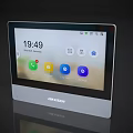 Smart Machine Hikvision Intelligent Display With App Icons And Time Interface