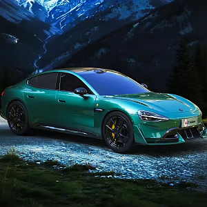 Millet Car Millet Car ultra Parrot Green Millet Car Ultra Millet New North Circuit Lei Jun Mijia 3d model