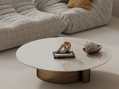 Modern coffee table model