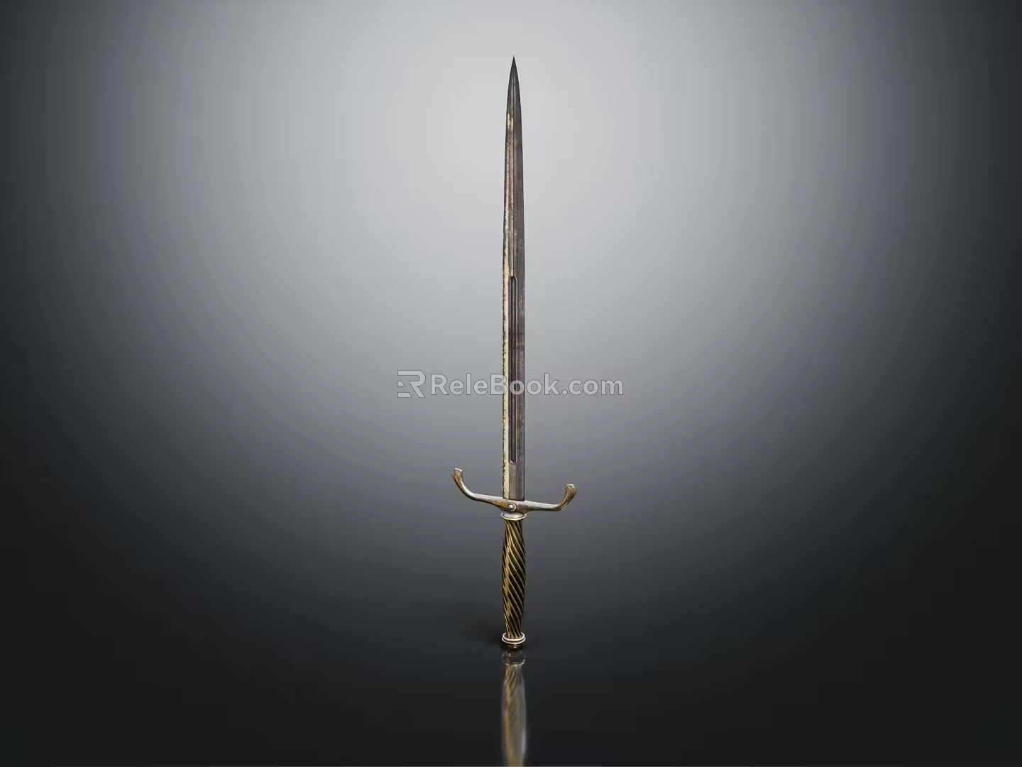 Modern Sword Officer Sword Long Sword 3d model