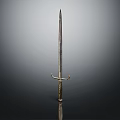 Modern Sword Officer Sword Long Sword 3d model