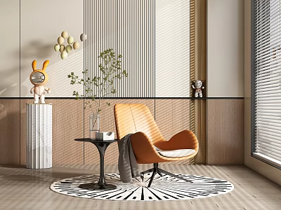 Leisure Chair 3d model