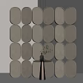 Modern Screen Middle Screen 3d model