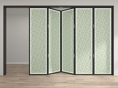 folding door model model