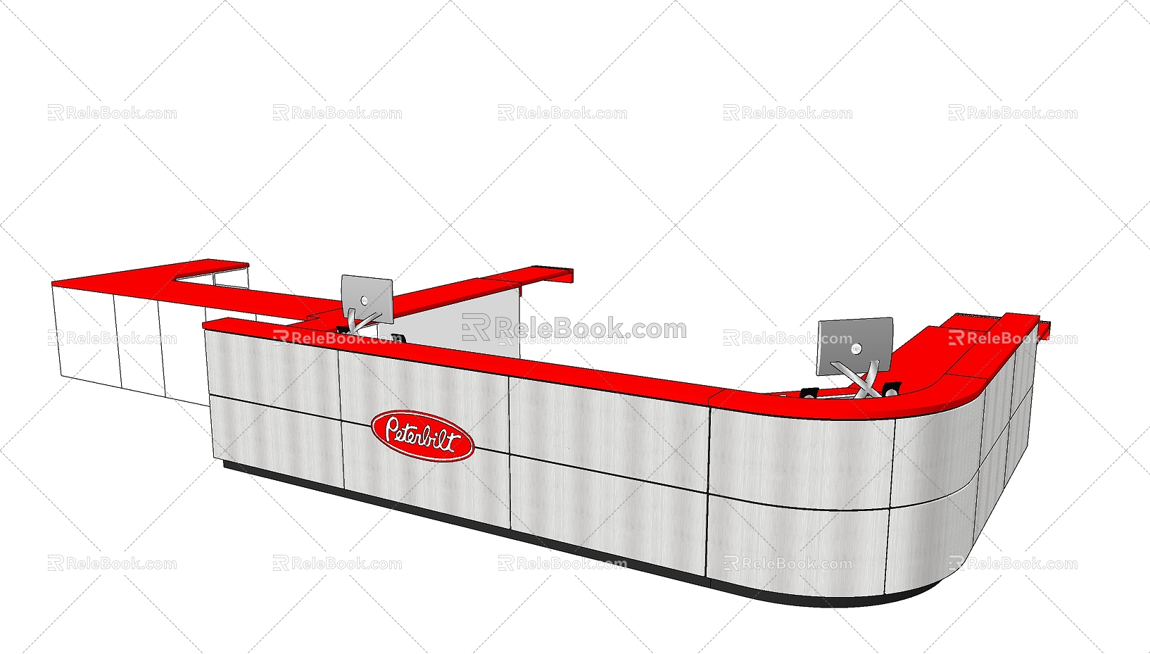 Reception Desk 3d model