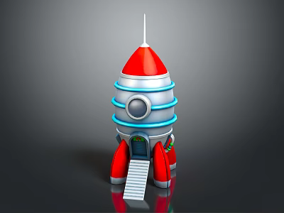 Rocket Base Rocket Launch Station Rocket Launch Base Aviation Base Aerospace Aerospace Base 3d model