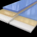 Multi Colored Transparent Hollow Polycarbonate Sheets for Building Construction Panels