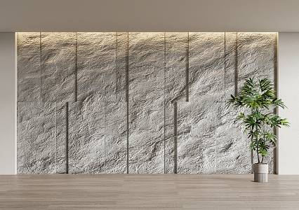 rubble stone background wall stone wall stone wall 3d model