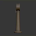 Traditional Manual Water Pump Featured On Vintage Wooden Boat Deck