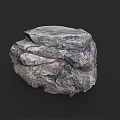 Rock Stone Block Granite Natural Landscape 3d model