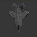 Advanced Stealth Fighter Jet Featuring Modern Aerospace Technology And Aerodynamic Design