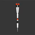 Space Rocket Model With Multiple Boosters White Orange And Black Design
