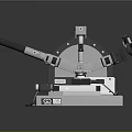 Industrial Precision Measuring Instrument With Metal Frame Adjustable Components And Stable Base
