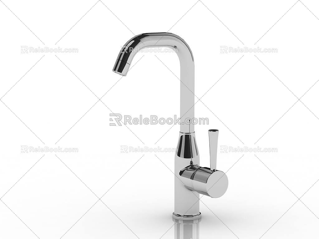 Modern faucet 3d model