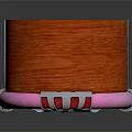 Vintage Red Wooden Jukebox With Neon Lights And Retro Classic Design