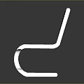 Modern Open Back Stainless Steel Three Seat Public Chair For Outdoor Areas