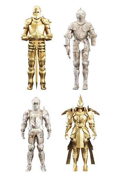 European-style armor 3d model European-style armor 3d model